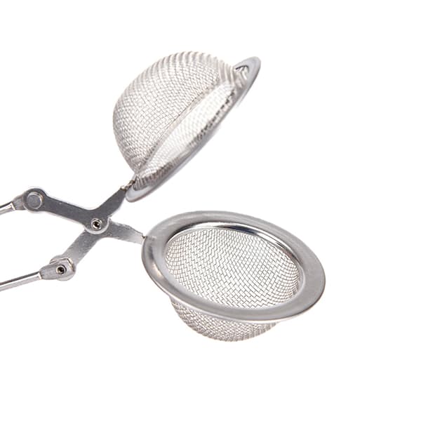 Te Infuser Rustfrit stål Kugle Mesh Te Si Kaffe Her Silver