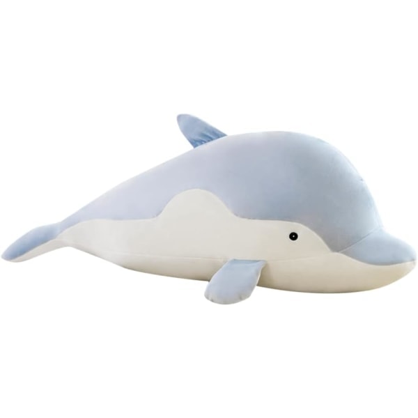 Galaxy Dolphin Pehmolelu, 35 cm Sööt Delfini Pehme Mäng, Tüdrukutele ja Poistele, Sinine 35cm