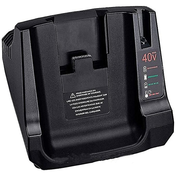 36V 40V Max Batterioplader, Black +Decker Lcs36 Lcs40 Li-ion Batteri (Kun Oplader, Intet Batteri)