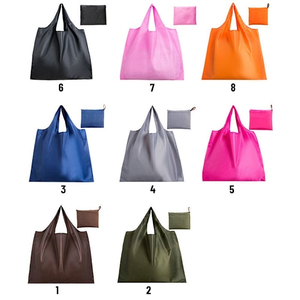 Foldbar 3-i-1 Indkøbstaske Foldbar Tote 3 3