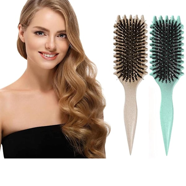 Bounce Curl Defining Styling Borste Pink