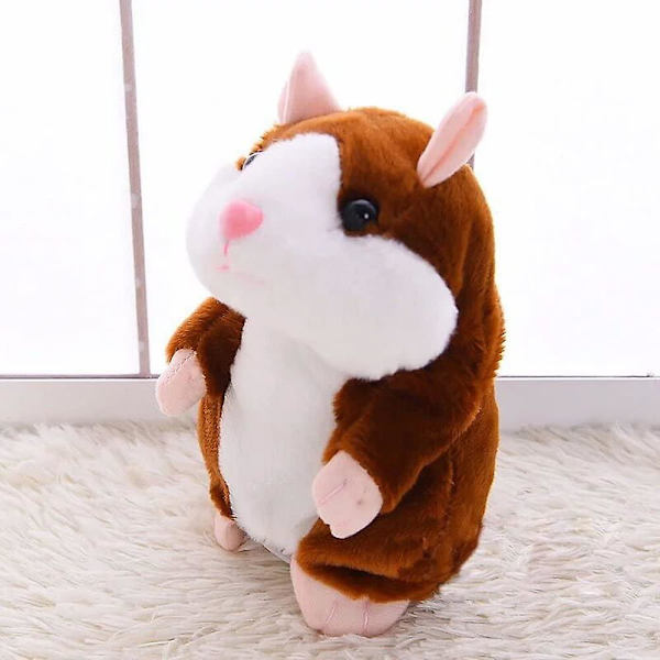 Puhkuva Hamsteri Pehmolelu, Toistaa Sanasi Hauskat Lapset Täytetyt Lelut [HK]