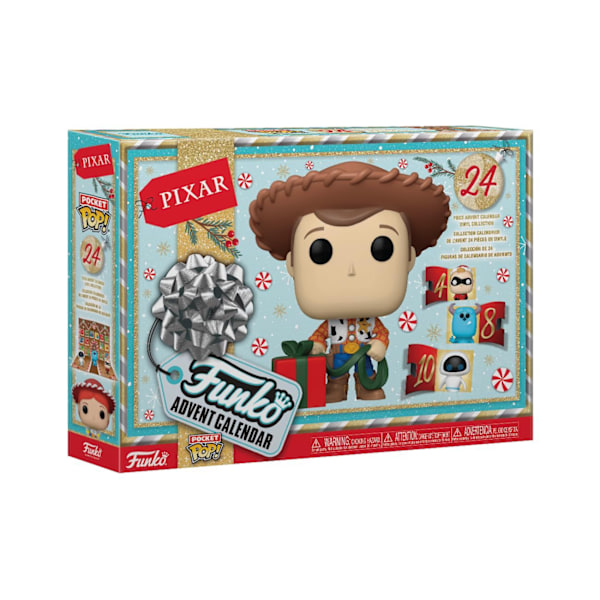 Adventskalender: Pixar, 24 Pocket Pop! Vinylfigurer