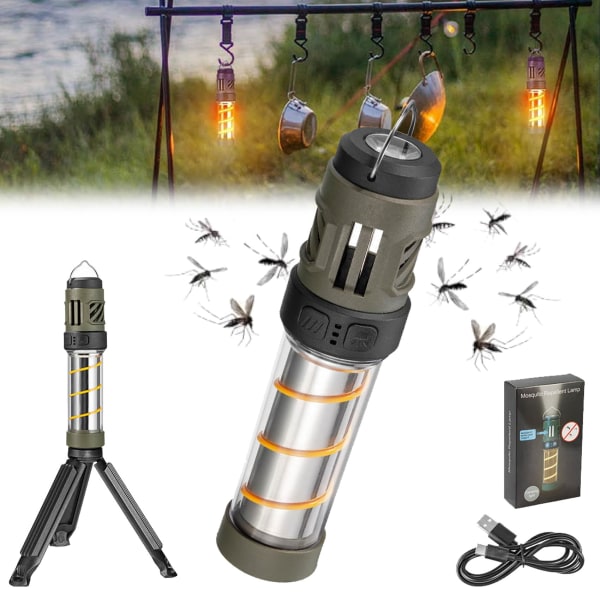 Mosquito Zapper, , USB Charing Buzzbug Mosquito Killer, Buzzbug Lantern, Anti Mosquito Device Portable för hem, camping, picknick