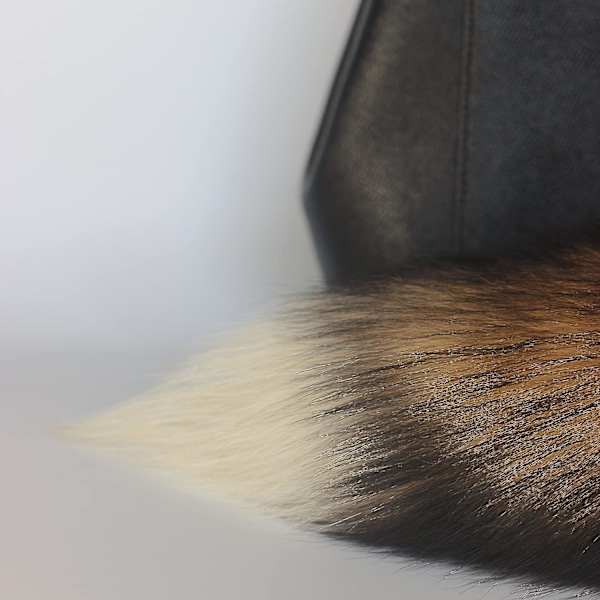 Sunny Fox Tail Fur Nyckelring - Supper Enorm och fluffig Cosplay Toy Handväska Tillbehör (FMY)