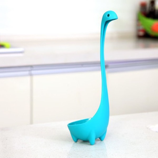 3-pack Nessie Soppslev Loch Ness Design Upprätt Sked Hemkök Bar Matlagningstillbehör