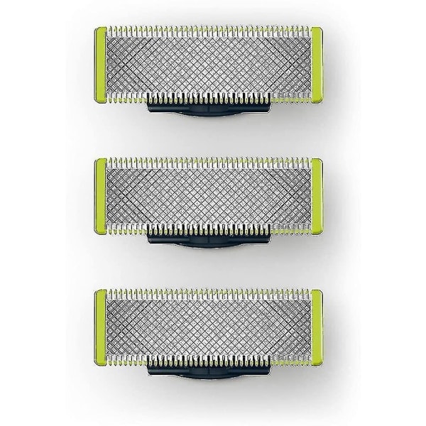 3-pakning barberblad kompatibel med Philips Oneblade Replacement One Blade Pro Blades Men