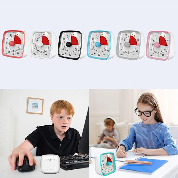 Visuell Timer Klassrumstimer VIT White