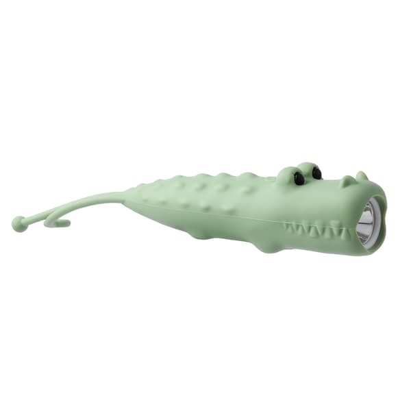 A Cute Animal-Shaped Rechargeable Flashlight, a Portable Dual-Function Hanging LED Flashlight. Green