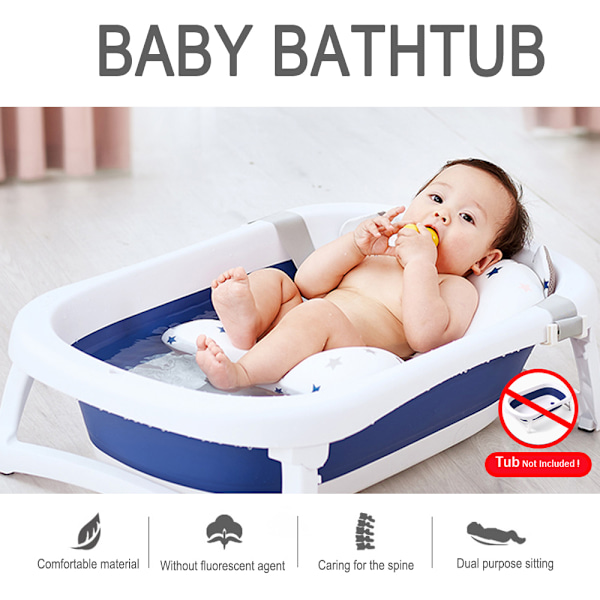 Baby badstol stöd mesh pad - Mjuk badkudde