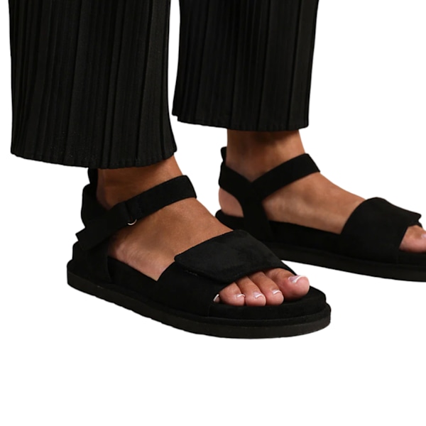 Where's That From Dam/Damer Corfu Mocka Multi Strap Touch F Svart[CH] Black 3 UK