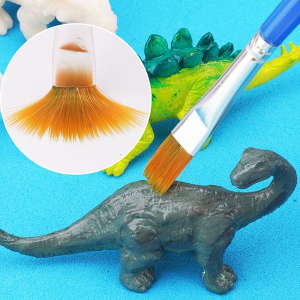 Tegneleker 3D Dinosaurleker Mal Dinosaurier