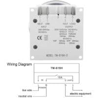 16A Ugentlig Timer Ugentlig Programmerbar Ur Programmer Relæafbryder med Støvdæksel til Hvidevarer Lamper Displaypanel (220V){JSR}