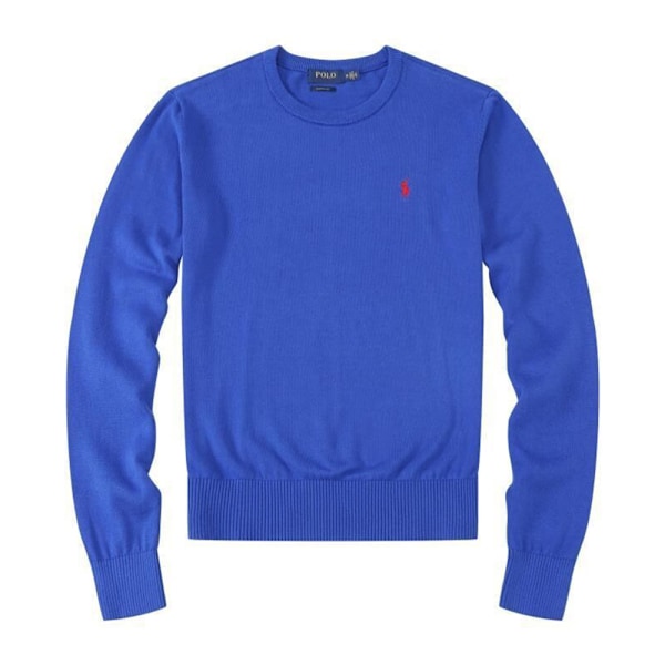 PoloRalphLauren Herr T-shirt Casual Långärmad Rundhals Topp T-shirts Blå Färg Blå Color Blue M