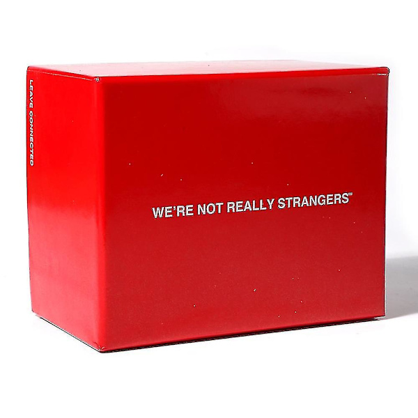 We're Not Really Strangers -korttipeli - Interaktiivinen aikuisten korttipeli ja jäänmurtaja