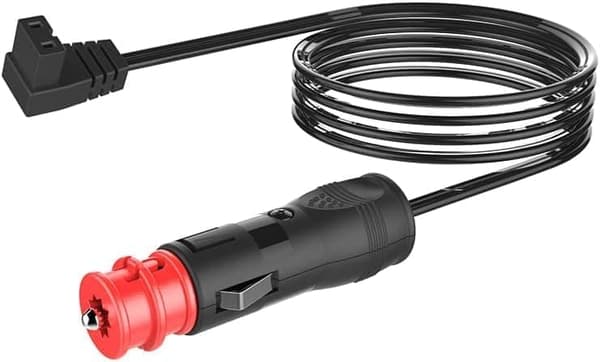 12V/24V køleskabs DC-ledning til 12V/24V bærbare køleskabe, egnet til de fleste mærker af bærbare bilfrysere, 2m