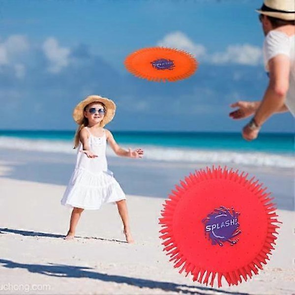 Vattenfrisbee för barn, mjuk vattenfrisbee för stranden, parken, poolpartyn, leksak för oändligt sommarkul, vattenleksaker för utomhusbruk