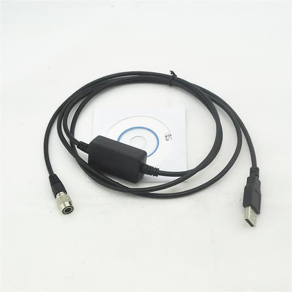 USB Datakabel For Topcon Sokkia Totalstasjon Passer PC Win7 8 10 XP Nedlastingskabel