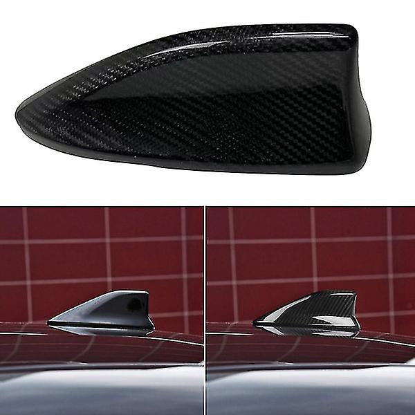 Ægte kulfiber bil tagfinne antenne trim cover til Brz 86 2014-2019 bil styling