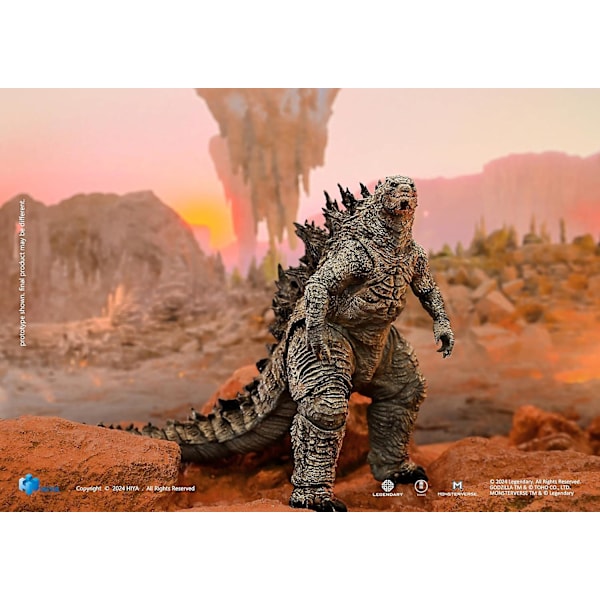 Hiya Toys Godzilla x Kong: The New Empire Godzilla Re-Evolved Exquisite Series Previews Exklusiv Actionfigur