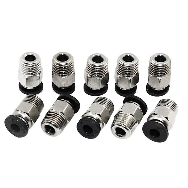 Pc4-m10 Han Pneumatisk Pefe Rør Push For -v6 Fitting Connector Bowden Extruder 3d Printer