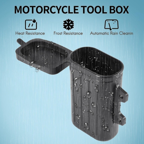 Motorsykkel Trail Tool Box kompatibel Suzuki Dr250 Djebel Tw200 Tw225