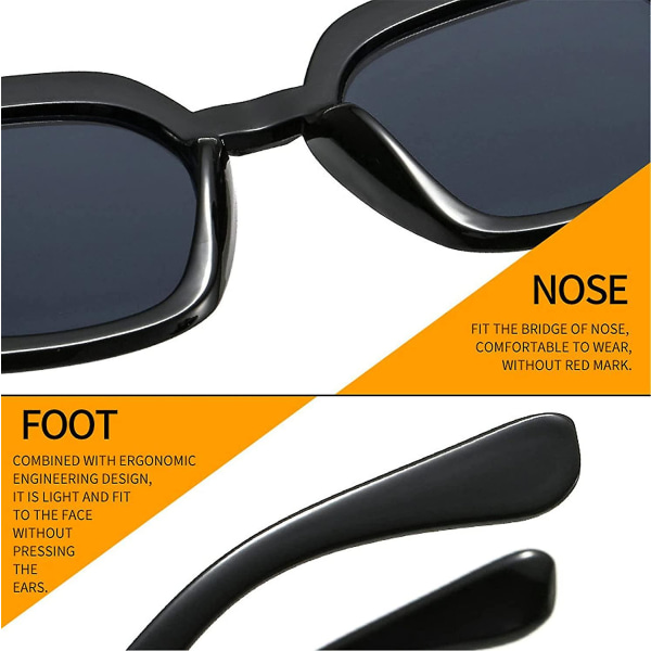 Unisex-stil Square Sports-solbrillelæsere med fuld læsning - Komfortable, enkle stilfulde læsere - ikke bifokale