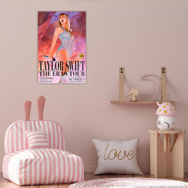 Taylor Juliste The Eras Tour Swift 13. lokakuuta World Tour Elokuvajulisteet Swift Seinäkoriste Kehystämätön 30*45cm