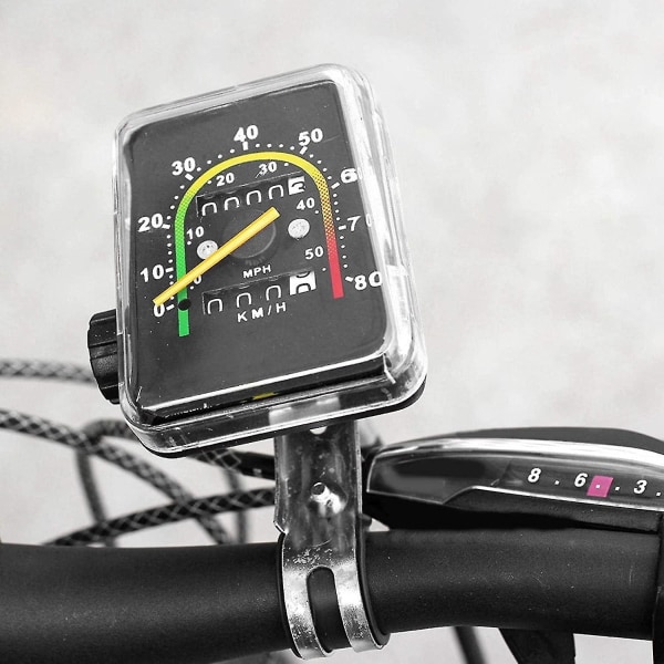 Cykel Speedometer, Cykel Speedometer Cykelcomputer Mountainbike kodebord Vandtæt mekanisk kilometertæller til cykler 26 tommer 27,5 tommer 28