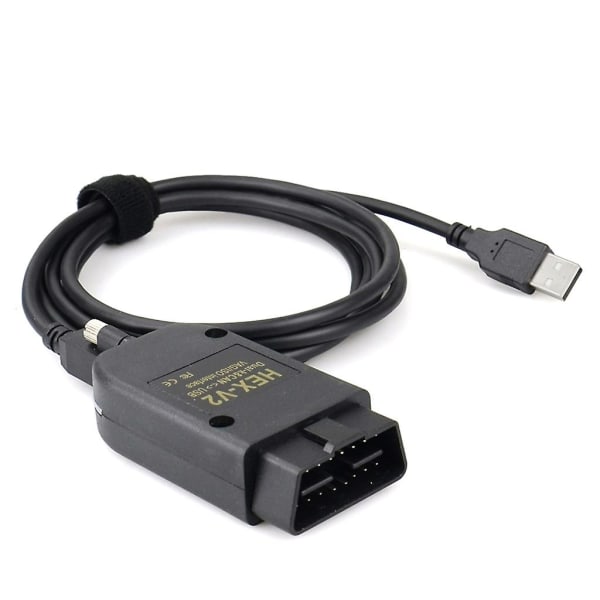 Flerspråkiga Vcds Hex X2 22.3 Hex Can USB Interface V2 Atmega162+16v8+ft232rq English