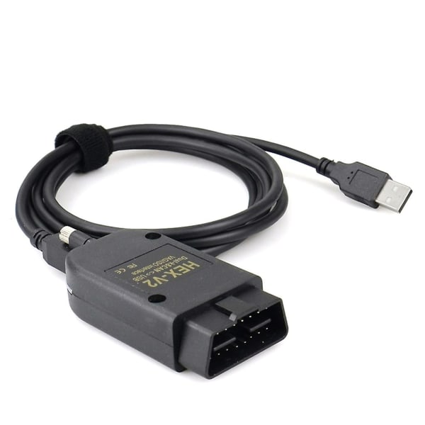 Multi-språkig Vcds Hex X2 22.3 Hex Can Usb Interface V2 Atmega162+16v8+ft232rq English
