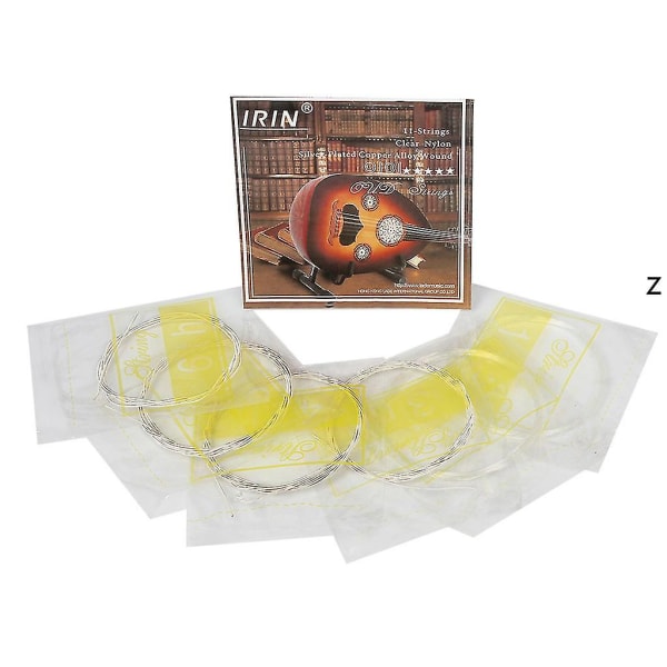 Oud-kielisarja Lähi-idän luuttu 11 kielinen nylon hopeoitu O101 022-041