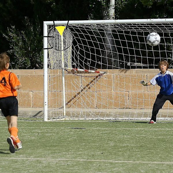 Fotboll Topphörn Fotbollsmål-fotboll Träningsutrustning, lätt Att Fästa Och Ta Bort Från Målet För Träningsskytteprecision