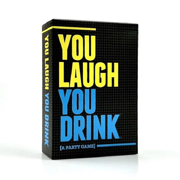 Du skrattar Du dricker Drickspelet för människor som inte kan hålla ett rakt spel -sz.10851
