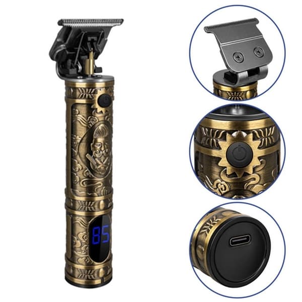 Hair and Beard Trimmer with 6 Combs – 800 mAh
