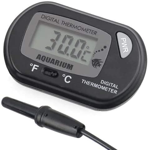 Digital termometer för akvarium - Temperaturtermometer - Akvarium Marin Vivarium – Elektronisk termometer