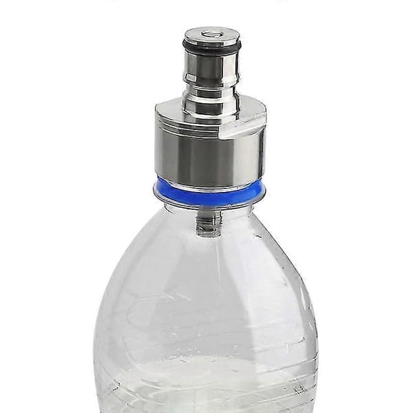 Kolsyrelock i rostfritt stål, kulkopplingstyp, dryck, öl, drycker, PET-flaskor