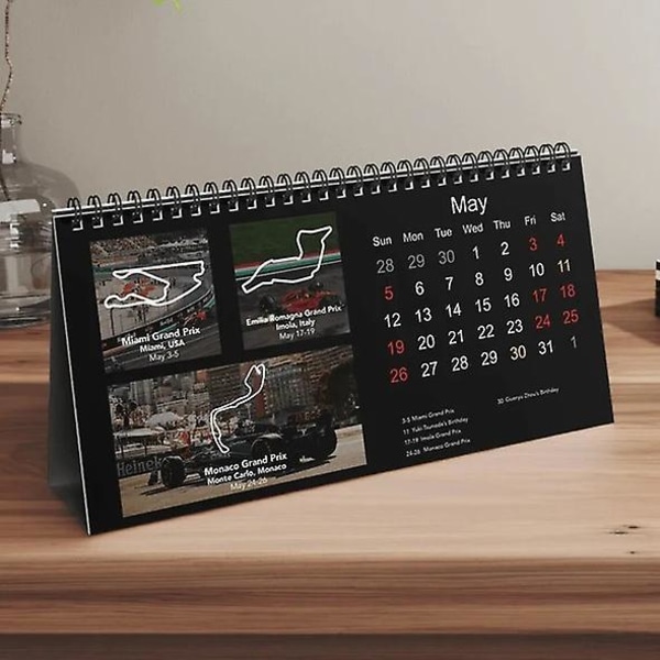 2024 F1 Bordskalender THE 2024 FORMULA1 KALENDER A