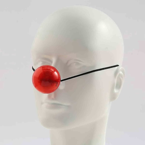 3 st Vuxen Barn Ljus Lysande Röd Näsa LED Clown Näsa Utklädningsrekvisita Scenrekvisita, 100% Helt Ny