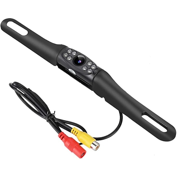 Backkamera Kit, Vattentät Backkamera 170, Universal Bakkamera HD Bakkamera 8 LED Parkeringshjälpkamera Nattseende 1st