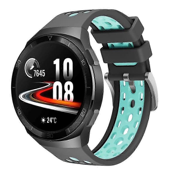 Silikone urrem til Huawei Watch GT 2e Grey Green
