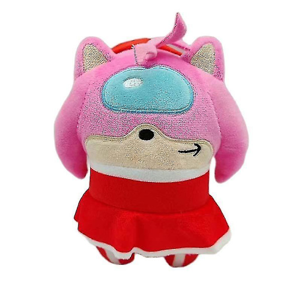 Plush Leksaker Anime Animation Sonic Among Us Actionfigur Mjuk Fylld Plyschdocka För Pojkar Flickor Jul Födelsedagspresenter-i Pink