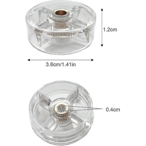 Ersättningsdel Basväxel och Bladväxel, För Magic Bullet 6-pack