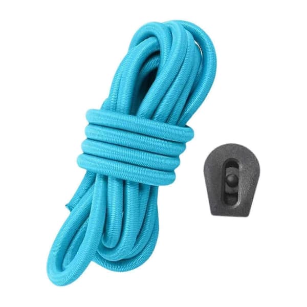 Elastisk strikkstrikk, solid vannsport med justerbar sklisikker spenne, rød Blue