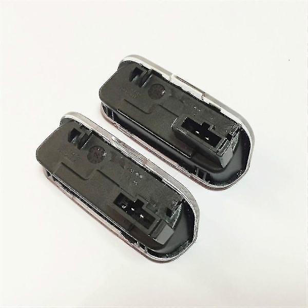 2 stk. LED Dør Velkomst Advarselslys Projektor Laser Ghost Shadow Logo Lys Til Skoda Superb 2009 2010 2011 2012 2013 2014 2015