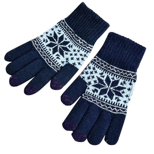 Vinterhansker for kvinner Kaldt vær, varme termiske hansker til løping