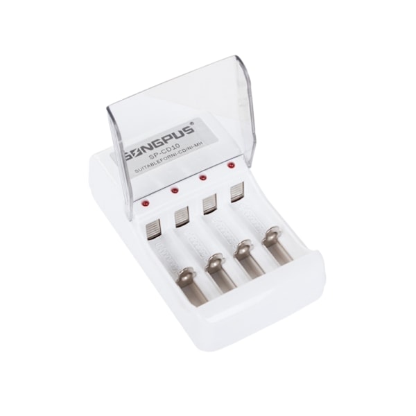 4x Batterilader - AA/AAA Batterier