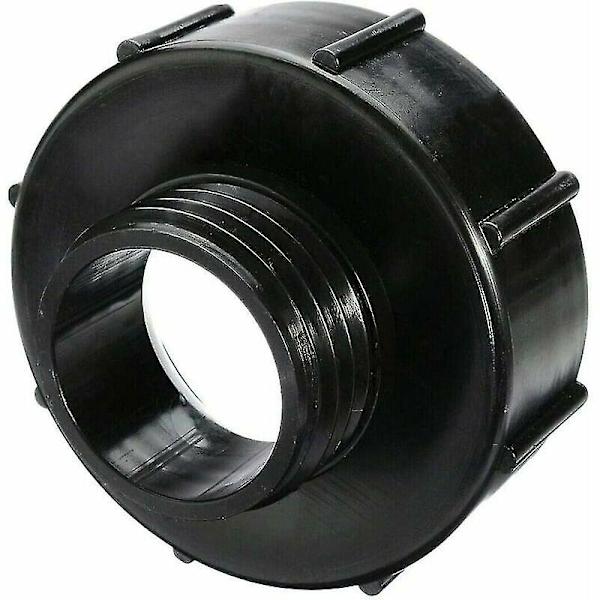 IBC adapter DN80 3" S100x8 100mm groft gevind til reduktion DN50 2" S60X6 60mm til regnvandsbeholder