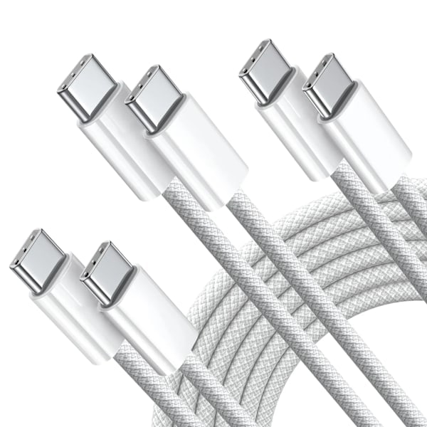 Alkuperäinen USB C -kaapeli iPhone 15 Pro Max iPad PD 65W 45W 25W pikalatauskaapeli tyyppi C pikalaturi Samsung S23 S22 liila Purple 2m