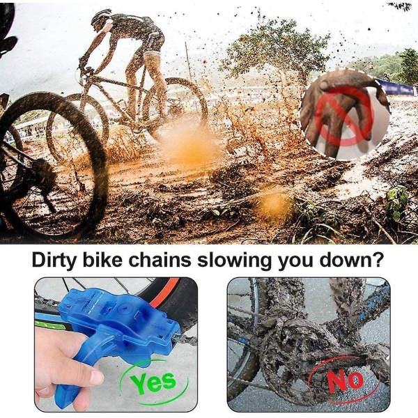 Cykelkæderengøringsenhed Cykelkæderengøringsværktøj Cykelkæderengøringsværktøj